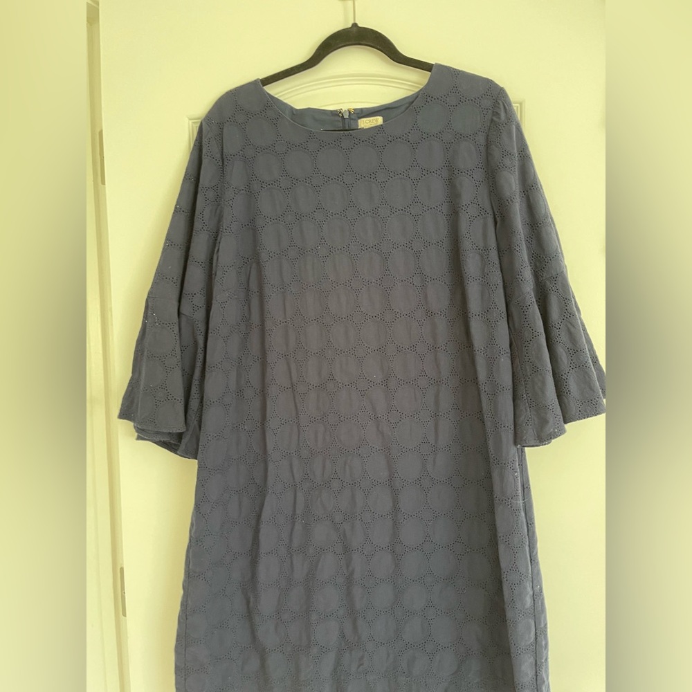 Navy blue j crew dress
